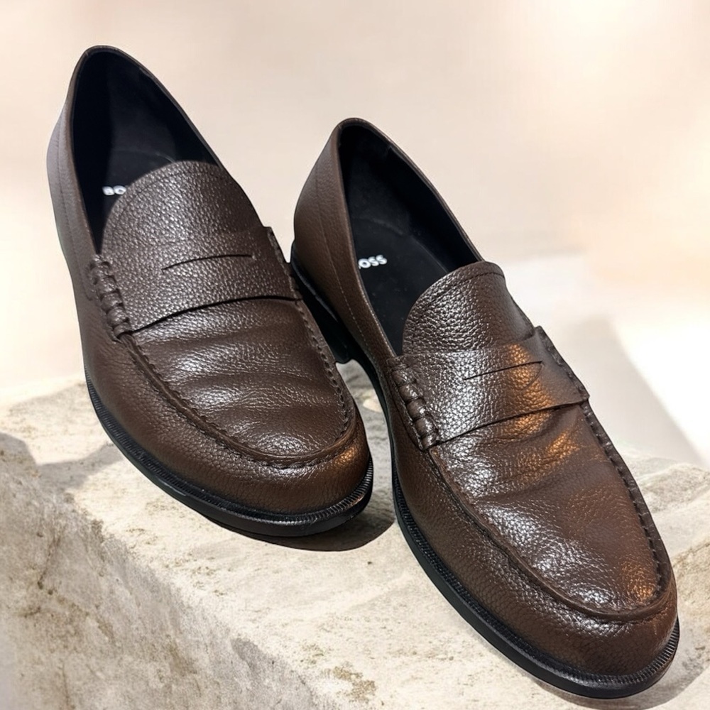 Boss Tayil Penny Loafer (Men) sz 8